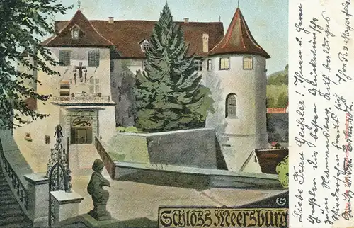 Schloß Meersburg gl1904 108.644