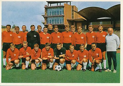 Fußball: Mannschaft Hannover 96 BL 1965/66 ngl 111.864