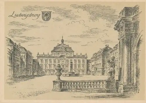 Ludwigsburg Künstler Ludwig Schäfer-Grohe ngl 109.845