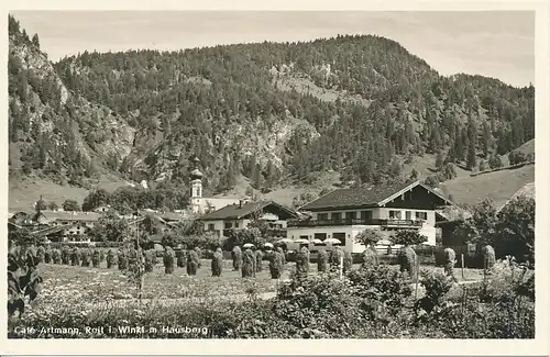 Reit im Winkl Café Artmann mit Hausberg ngl 119.735