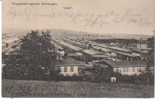 Münsingen Truppenübungsplatz Lager gl1909 23.835