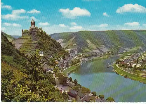 Cochem an der Mosel mit Burg Cochem ngl 28.973