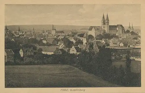 Quedlinburg Teilansicht ngl 103.645