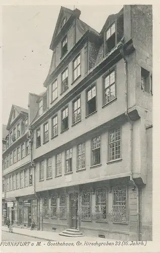 Goethehaus Frankfurt am Main gl1912 105.158