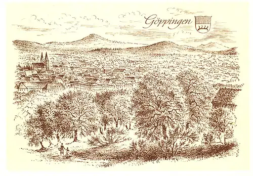 Göppingen Künstler L. Schäfer-Grohe ngl 109.901