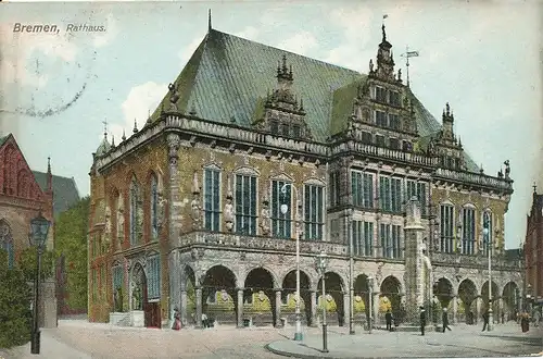 Bremen Rathaus gl1909 116.344