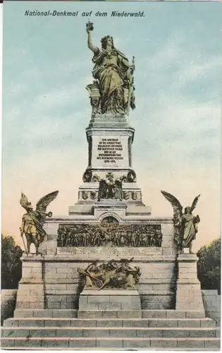 National-Denkmal auf dem Niederwald ngl 23.376