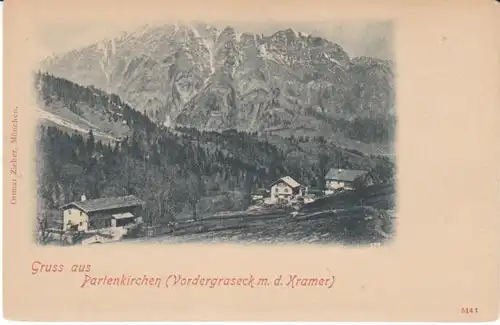 Gruss aus Partenkirchen Vordergraseck ~1900 ngl 23.058