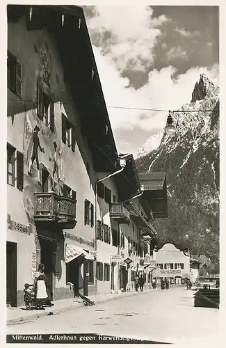 Mittenwald Partie am Adlerhaus ngl 126.141