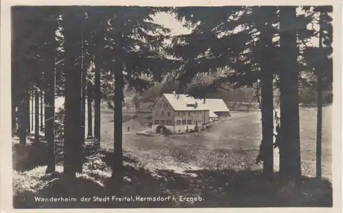 Hermsdorf Wanderheim der Stadt Freital gl1928 86.612