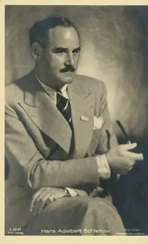 Porträt Hans Adalbert Schlettow ngl 106.083