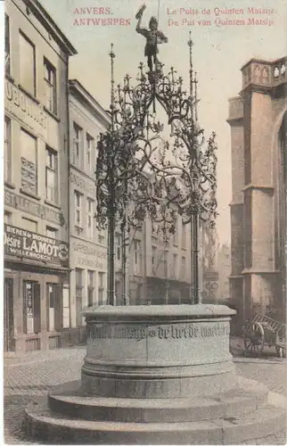 Antwerpen De Put van Quinten Matsijs feldpgl1915 21.926