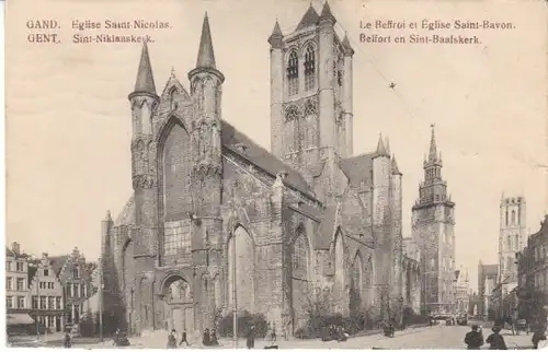 Gand Eglise Saint Nicolas feldpgl1917 21.920