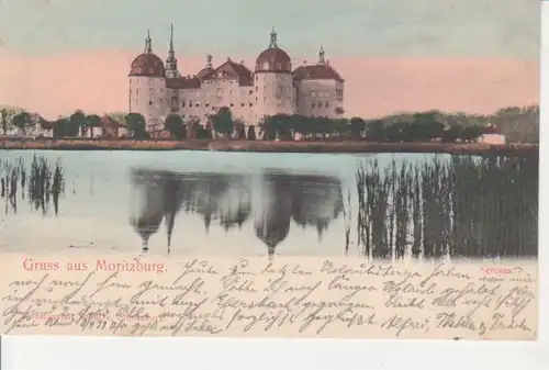 Gruß aus Moritzburg Schloß gl1905 86.515