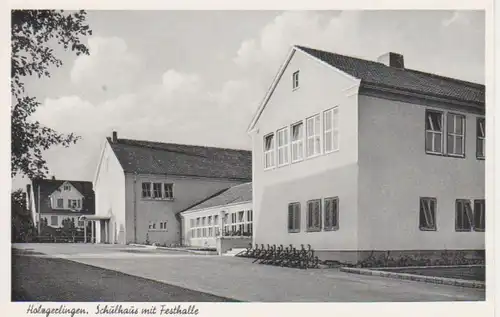Holzgerlingen Schulhaus mit Festhalle ngl 66.787