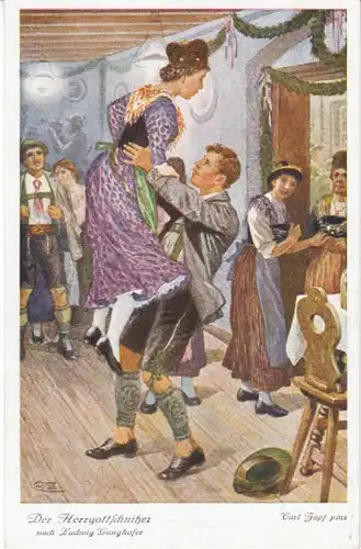 KARL ZOPF Der Hergottsschnitzer Nr. 5 ngl 21.976