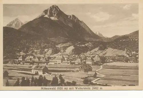 Mittenwald mit Wetterstein ngl 109.048