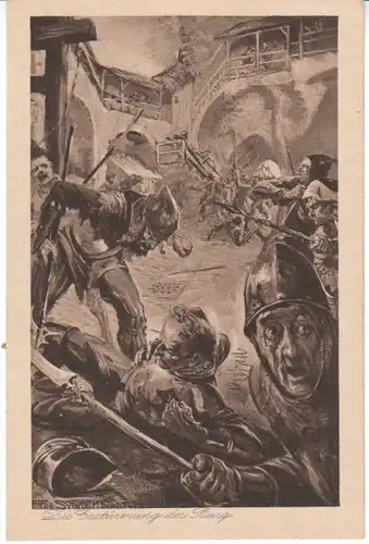 Wolff Der wilde Jäger Nr.9 Erstürmung d.Burg ngl 21.988