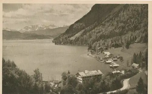 Urfeld am Walchensee mit Wetterstein ngl 109.064