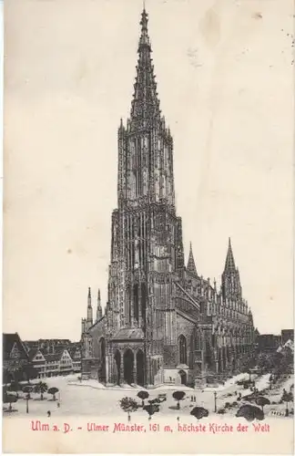 Ulm a.d. Münster gl1908 24.068