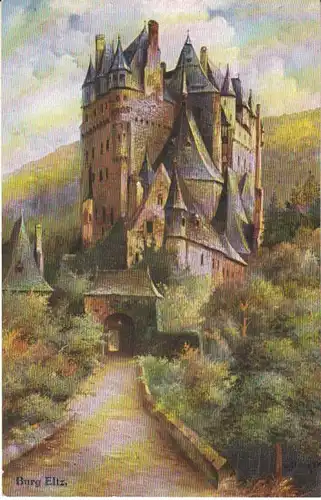 W.BURG (?) Burg Eltz bei Wierschem ngl 23.410