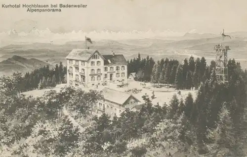 Kurhotel Hochblauen bei Badenweiler gl1910 109.005