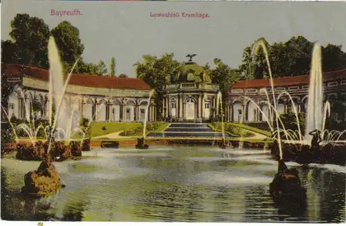 Bayreuth Lustschloß Eremitage gl1914 22.439