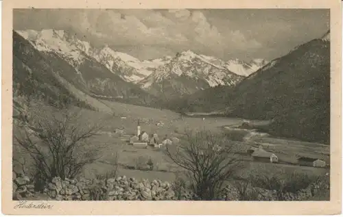 Hinterstein b.Hindelang bahnpgl1925? 22.450