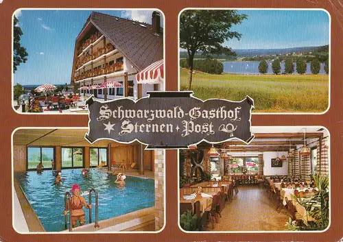 Schwarzwald Gasthof Sternen Post gl1984 107.873