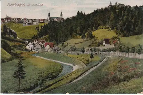 Freudenstadt mit Christophstal gl1906 23.260