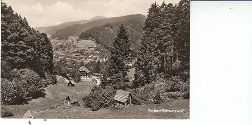 Schwarzw. Forbach im Murgtal Teilansicht ngl 25.646