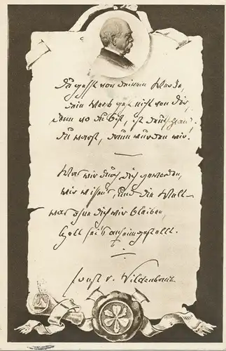 Fürst Otto von Bismarck Schrift gl1915 105.144