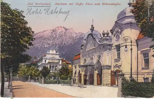 Bad Reichenhall Kurhaus Kaffee Flora gl1921? 22.486