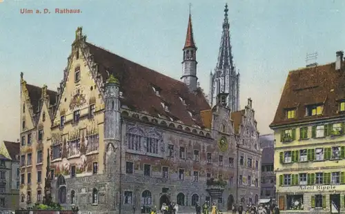 Ulm a.d. Donau Rathaus ngl 107.944