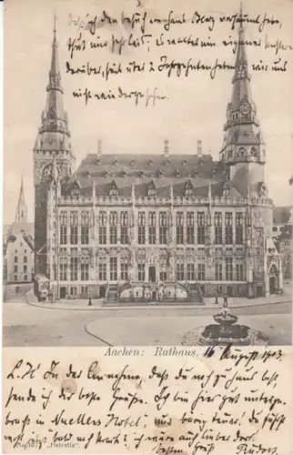 Aachen Rathaus gl1903 24.180