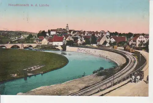 Neuenstadt a.d. Linde Teilansicht gl1930? 84.080