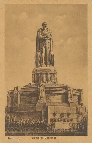 Bismarckdenkmal Hamburg ngl 105.099