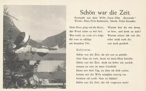 Schön war die Zeit. ngl 110.615