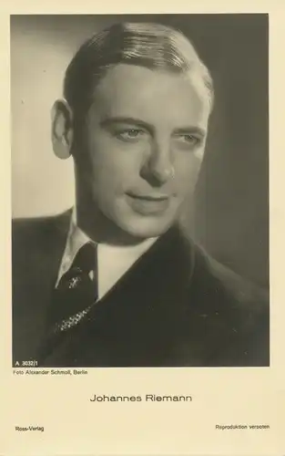 Porträt Johannes Riemann ngl 105.999