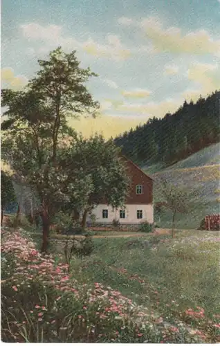 Haus in Blumenwiese (Otterbach?) gl1914 23.810