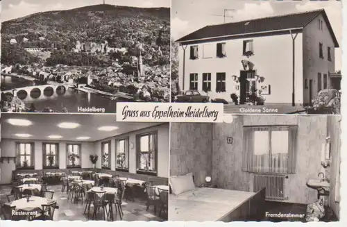 Eppelheim/Heidelberg Gasthaus Gold. Sonne gl1967 92.977