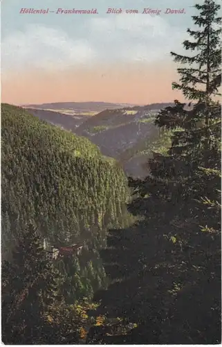 Höllental Frankenwald vom König David ngl 22.548