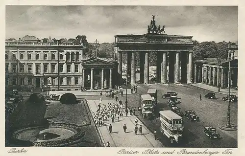 Berlin Pariser Platz Brandenburger Tor ngl 117.605