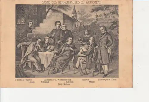 Weinsberg Gäste des Kernerhauses gl1912 84.062