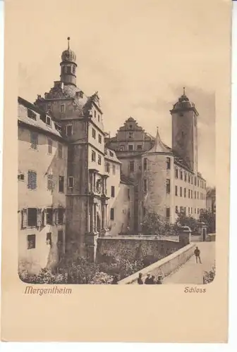 Bad Mergentheim Schloss mit Einfahrt gl1912 24.242