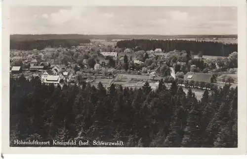 Königsfeld Schwarzwald Teilansicht gl1934 24.252