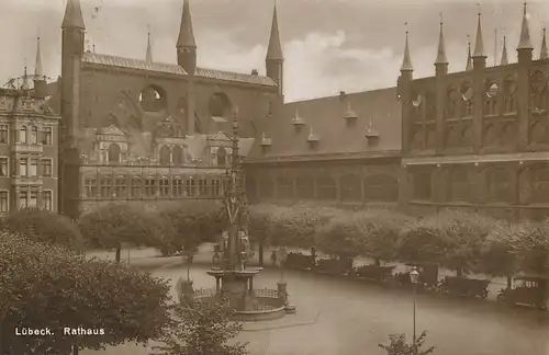 Lübeck Rathaus gl1928 116.187