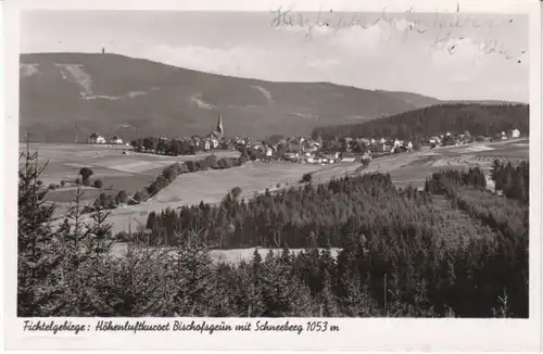 Fichtelgebirge Bischofsgrün m.Schneeberg gl1942 22.189