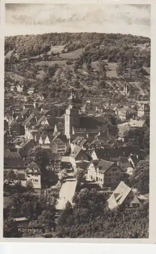 Künzelsau Teilansicht gl1930 84.223
