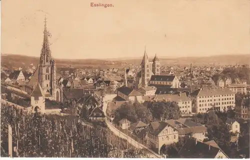 Esslingen a.Neckar Teilansicht gl~1910? 22.641